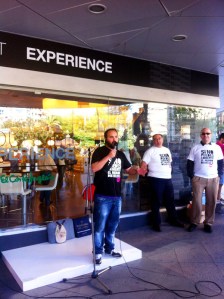 Enrique Royuela en el Speaker Corner