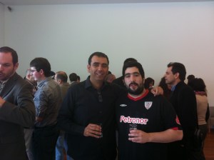 Con Alvaro Bohórquez