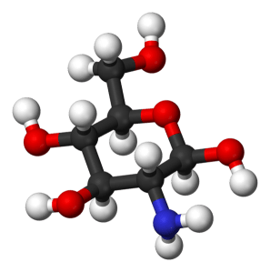 Estructura de la β-D-glucosamina