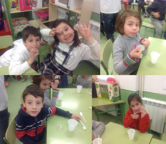 Mariano, Elena, María, Guleermo y Azahara en plena sesión